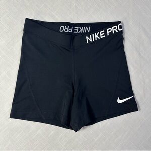 Black Nike Pro Dri-fit shorts size medium